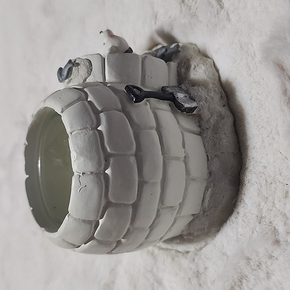 CRAZY MOUNTAINS  EXCLUSIVE DESIGNS IGLOO CANDLE HOLDER. - Picture 4 of 7
